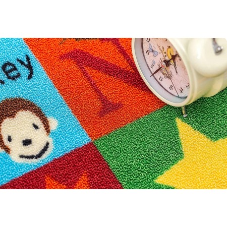 Mighty Rock Durable Woven Anti Slip Floor Carpet,  for Bedroom, Nursery, Classroom, Sturdy, Great Gift For Girls & Boys